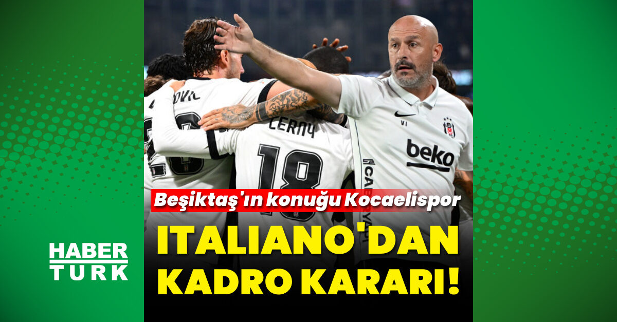 Beşiktaş'ın Kocaelispor muhtemel 11'i: Vlahovic ve Trossard başlıyor, Rashica yok