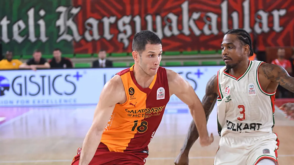 Galatasaray MCT Technic uzatmada Karşıyaka'ya 78-71 yenildi: Ligde ilk mağlubiyet