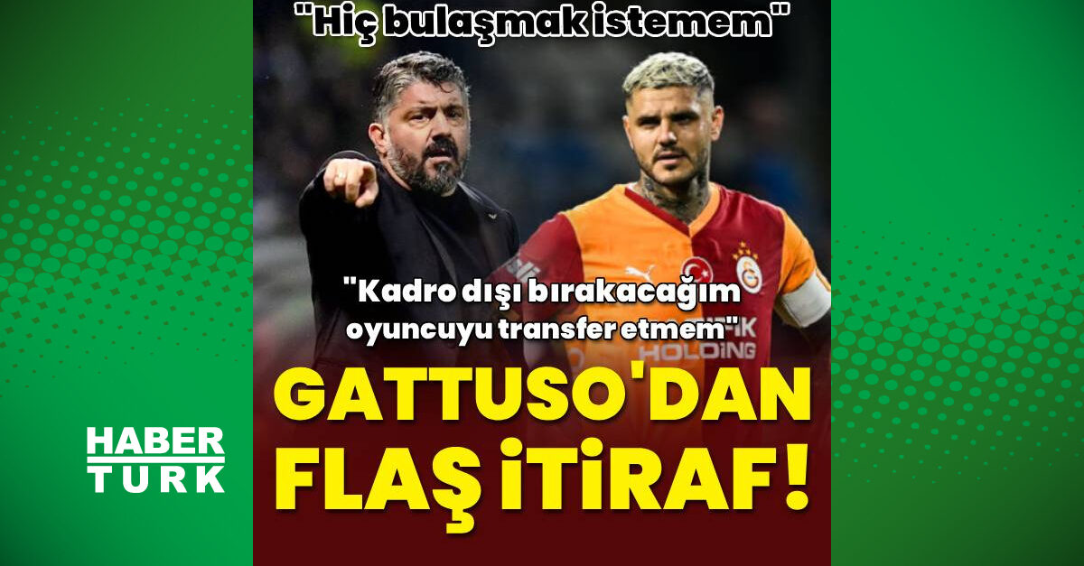 Gattuso Icardi transferinin neden olmadığını açıkladı: Kadro dışı bırakacağım adamı almam