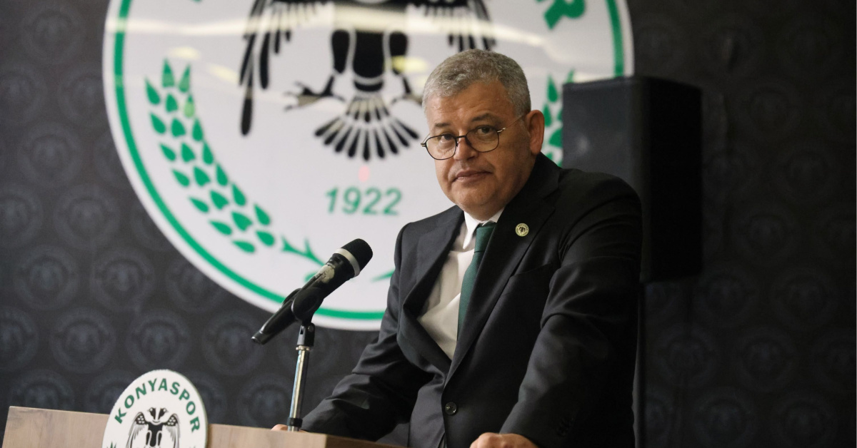 Konyaspor Başkanı Atiker basın toplantısında konuştu: Sistem çalışıyormuş