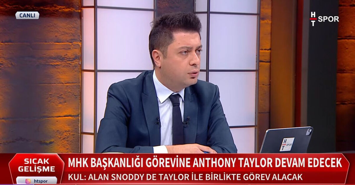 MHK'da Anthony Taylor sezon sonuna kadar devam edecek, Alan Snoddy da görevde