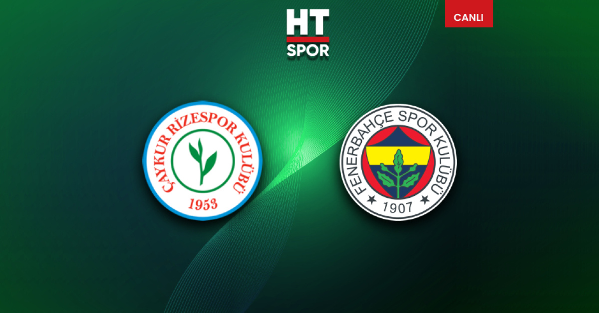 Rizespor-Fenerbahçe muhtemel 11'ler: Mert Hakan sahalara dönüyor, Müldür yok