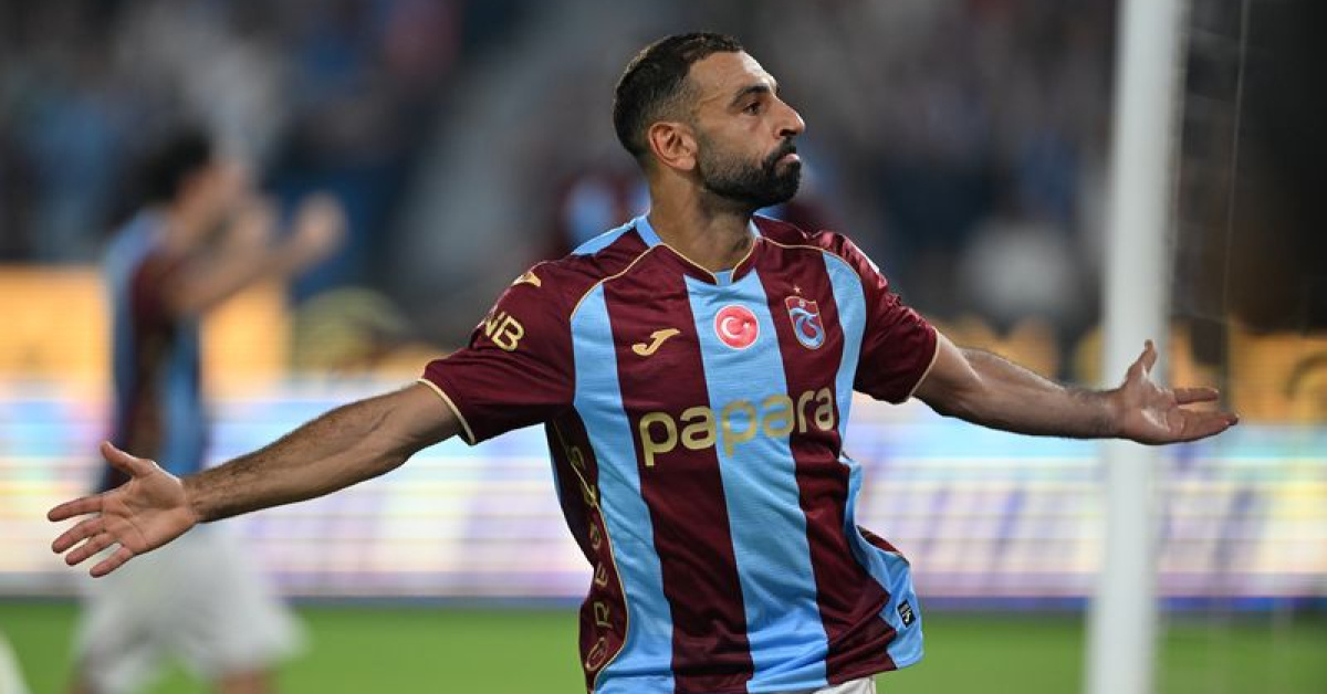 Trabzonspor'un Galatasaray kozu Salah: 5 haftada 4 gol 1 asist, takımın 9 golünün yarısından fazlasında imzası var