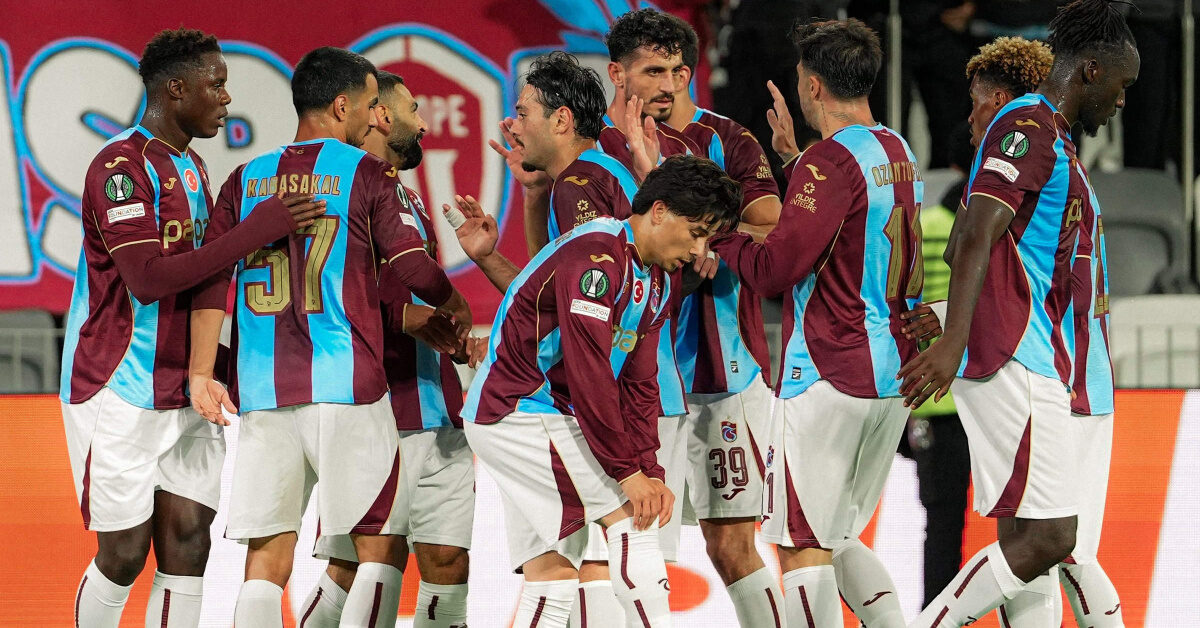 Trabzonspor Konferans Ligi'ne KuPS deplasmanında 4-2 galibiyetle başladı