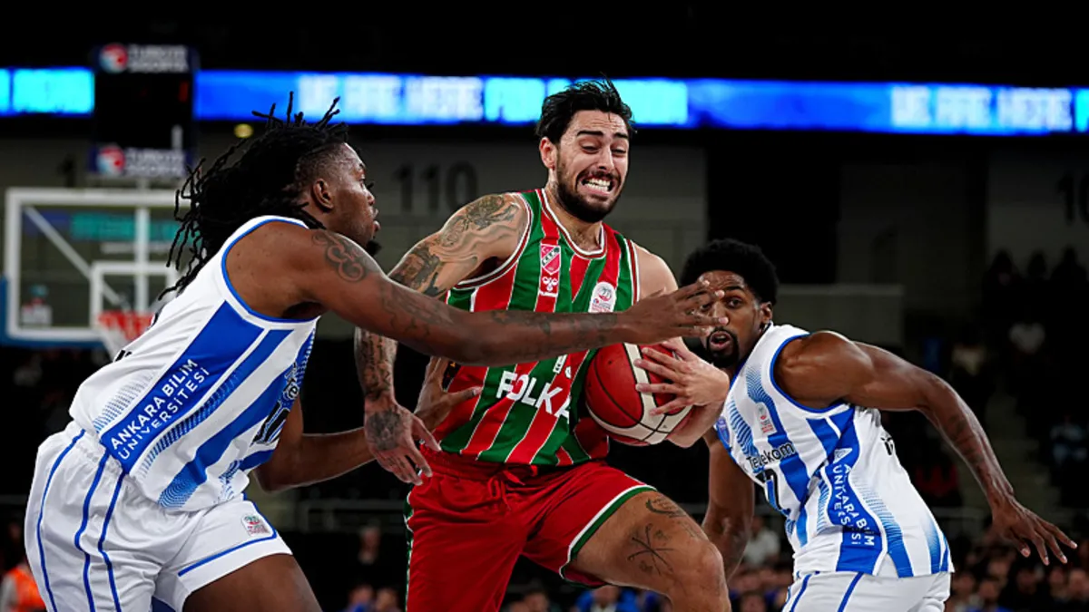 Türk Telekom, Karşıyaka'yı 73-72 yendi: Son iki dakikada geri dönüş, El-Amin'den 23 sayı